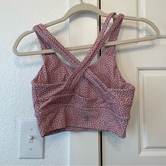 Buff Bunny Rosa Long Line Sports Bra - Picture 4 of 7